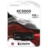 Kingston Kc3000 500gb Pcie 4.0 Nvme M.2 Ssd Up To 7,000mb/s - CompuMe